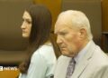 Lindsay Clancy and her lawyer are seen.