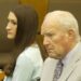 Lindsay Clancy and her lawyer are seen.