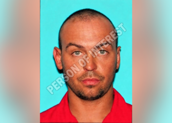 Kaegan Jude Solet in a person-of-interest image released during the Houma stabbing investigation