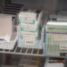 FILE PHOTO: MMR vaccines sit inside a medical refrigerator in Spartanburg