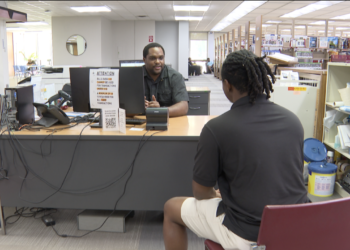MUSKOGEE LIBRARY NEEDS two shot