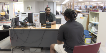 MUSKOGEE LIBRARY NEEDS two shot