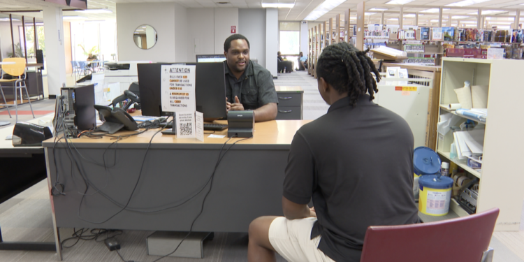 MUSKOGEE LIBRARY NEEDS two shot