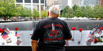 25th anniversary of September 11 attacks in New York