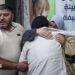 Relatives mourn two Palestinians who were killed in al-Mughayyir during an attack by Israeli settlers and soldiers, at a hospital in Ramallah, in the occupied West Bank (2 September 2026)