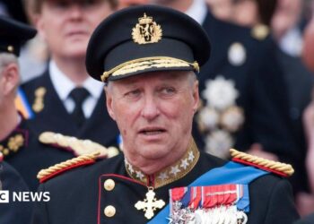 King Harald of Norway attends the Royal Wedding of Prince William to Catherine Middleton at Westminster Abbey on April 29, 2011 in London, England