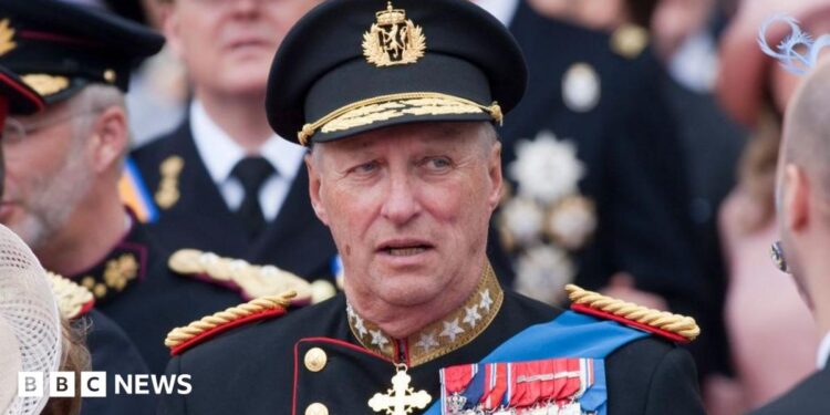 King Harald of Norway attends the Royal Wedding of Prince William to Catherine Middleton at Westminster Abbey on April 29, 2011 in London, England