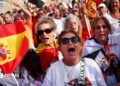 big crowd in Madrid