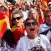 big crowd in Madrid