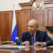 Russian President Putin attends a meeting with head of Tver region Korolyov in Moscow