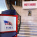 Early voting for the U.S. presidential primary election is open at City Hall in Medford