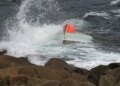 capsized boat