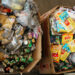 Pallets of donated food sit in the warehouse at the Houston Food Bank in Houston on Aug. 12, 2026.