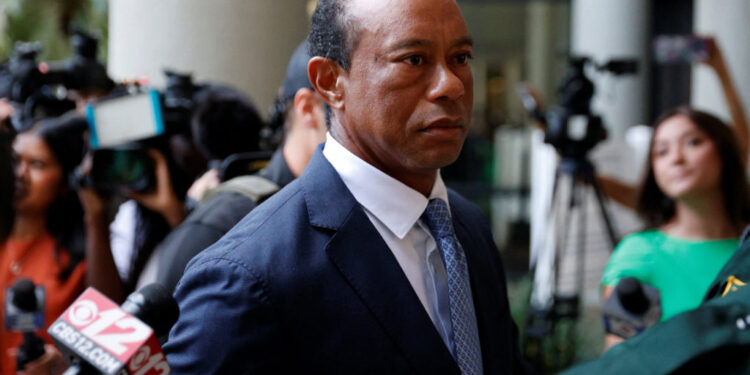 Tiger Woods appears in court on DUI charge, in Stuart