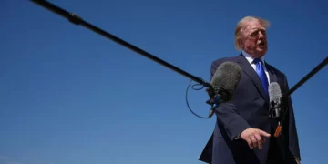 Trump Brushes Off Air Force One Mishap Weeks After Catering Truck Escape Bombshell
