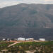 A new Israeli settlement near the Palestinian village of Turmus Aya