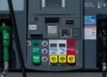 FILE PHOTO: Price of gasoline shown on pumps in California