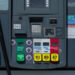FILE PHOTO: Price of gasoline shown on pumps in California