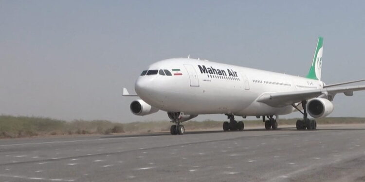 Iranian plane lands at Houthi-controlled Hodeidah airport