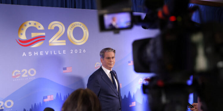 G20 finance ministers and central bank governors meet in Asheville