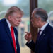 FILE PHOTO: U.S. President Donald Trump attends a working lunch with leaders of G7 and the Middle East, in Evian-les-Bains