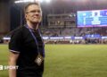 Valdas Dambrauskas looks on after leading Sabah into the Champions League