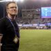 Valdas Dambrauskas looks on after leading Sabah into the Champions League