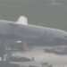 Plane with 'Prime Air' written along the side crashed onto a runaway.