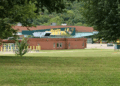 school campus from distance
