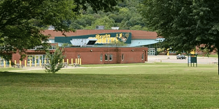 school campus from distance